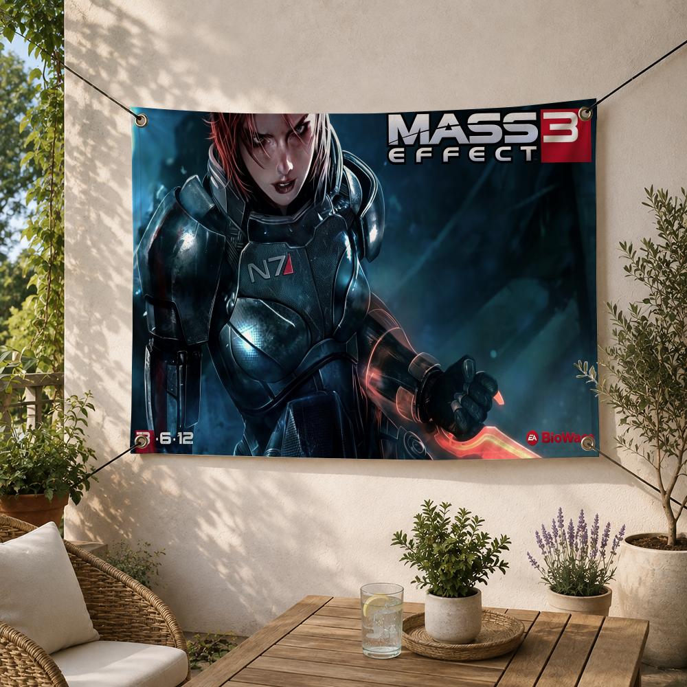 Outdoor Camping Rpg - Game-Mass Effect SciFi RPG Macera Bayrakları