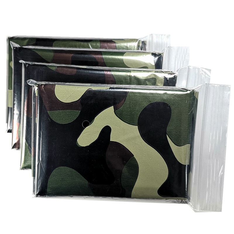Emergency Mylar Blanket - 1 adet acil termal battaniye katlanır