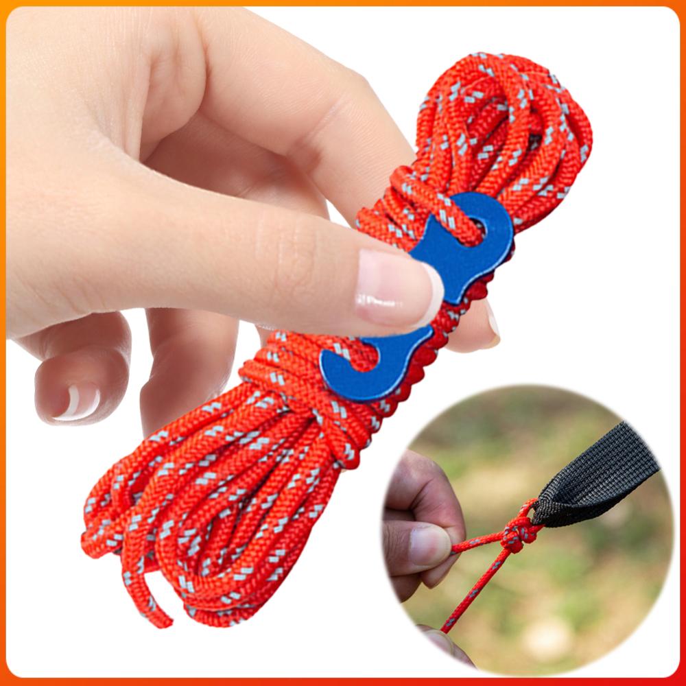 Outdoor Camping Guy - 8 adet 3mm açık çadır ipi