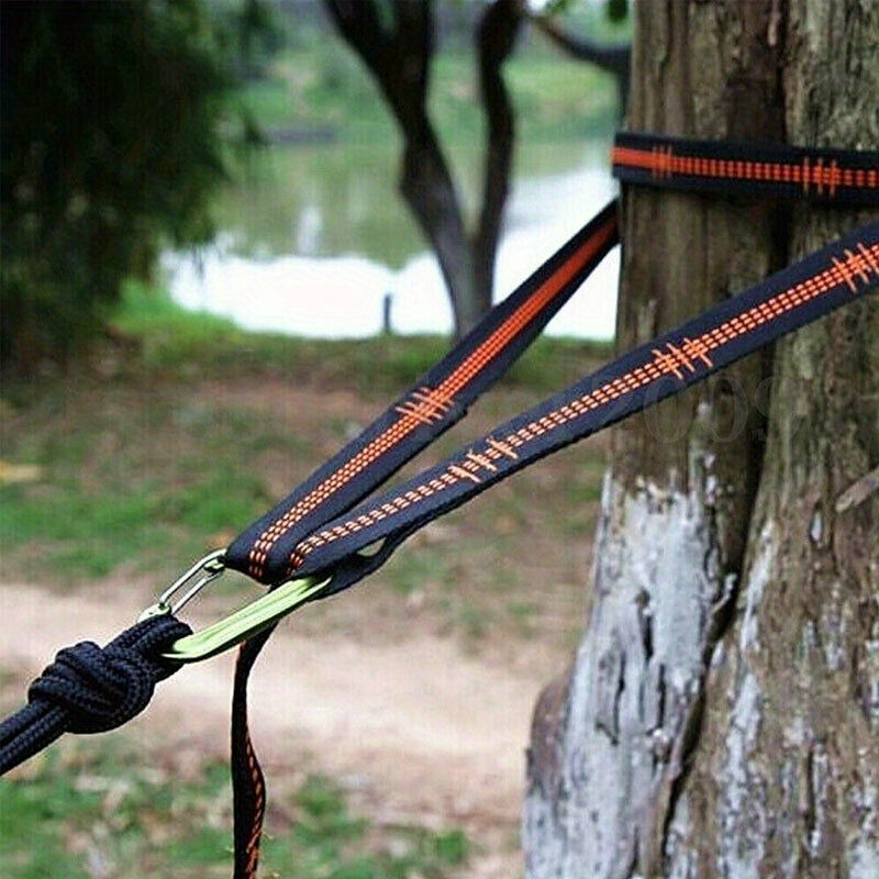 Outdoor Camping Hammock - 2/4 parça ağır hizmet tipi tırmanma