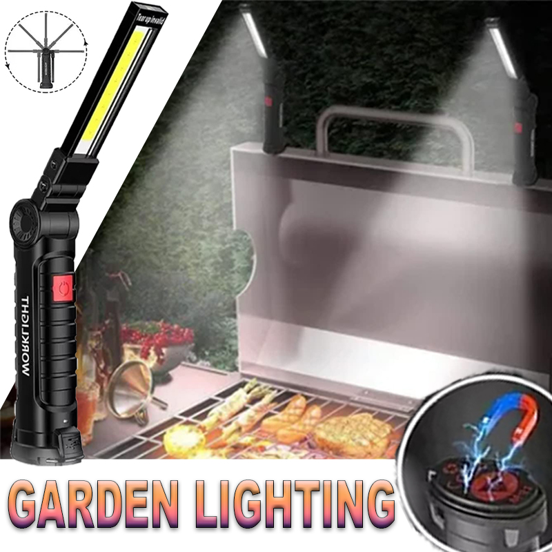 Outdoor Camping Light Portable - Taşınabilir LED El Feneri Manyetik Kanca