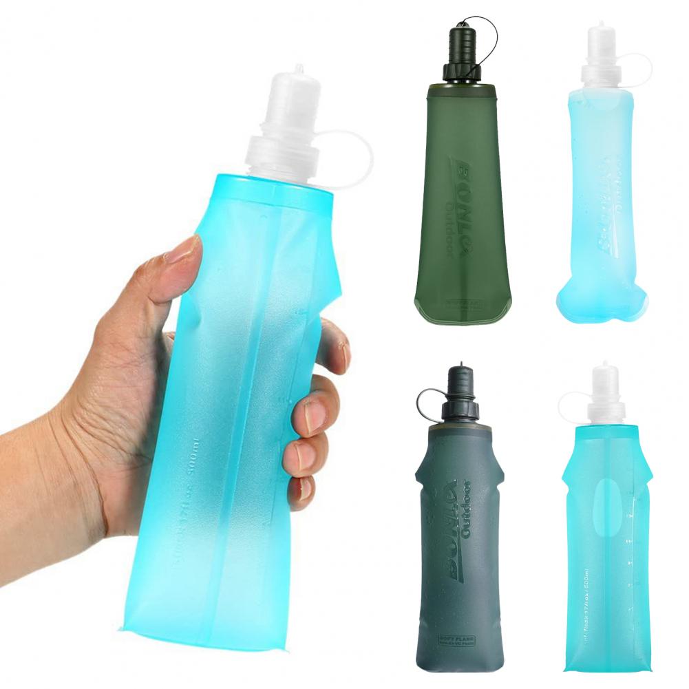 Collapsible Water Bottle - 250/500ML katlanır su şişeleri için TPU