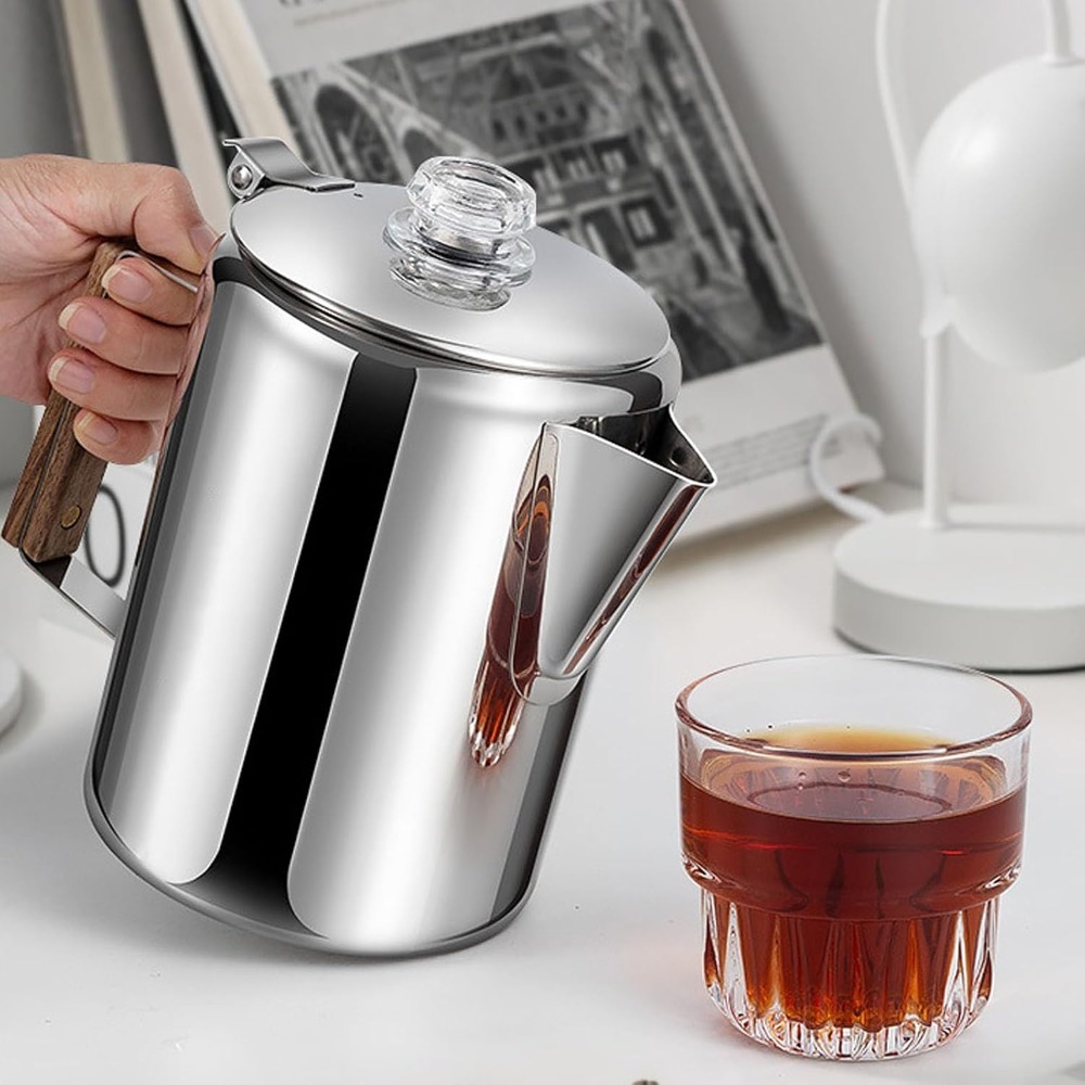 Camp Percolator Coffee - 9 Fincan Kapasiteli Kamp Perkolatör Kahve