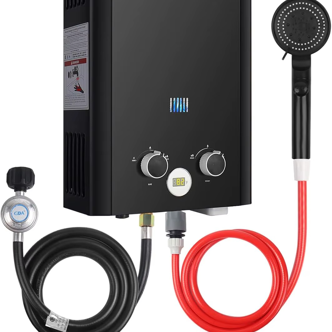 Outdoor Camping Water Heater - Tankless Su Isıtıcısı Propan, 1.58GPM 5L