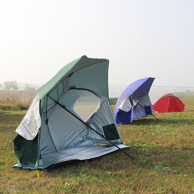 Outdoor Camping Umbrella - Rüzgar Geçirmez Havalandırmalı Açık Hava Plaj