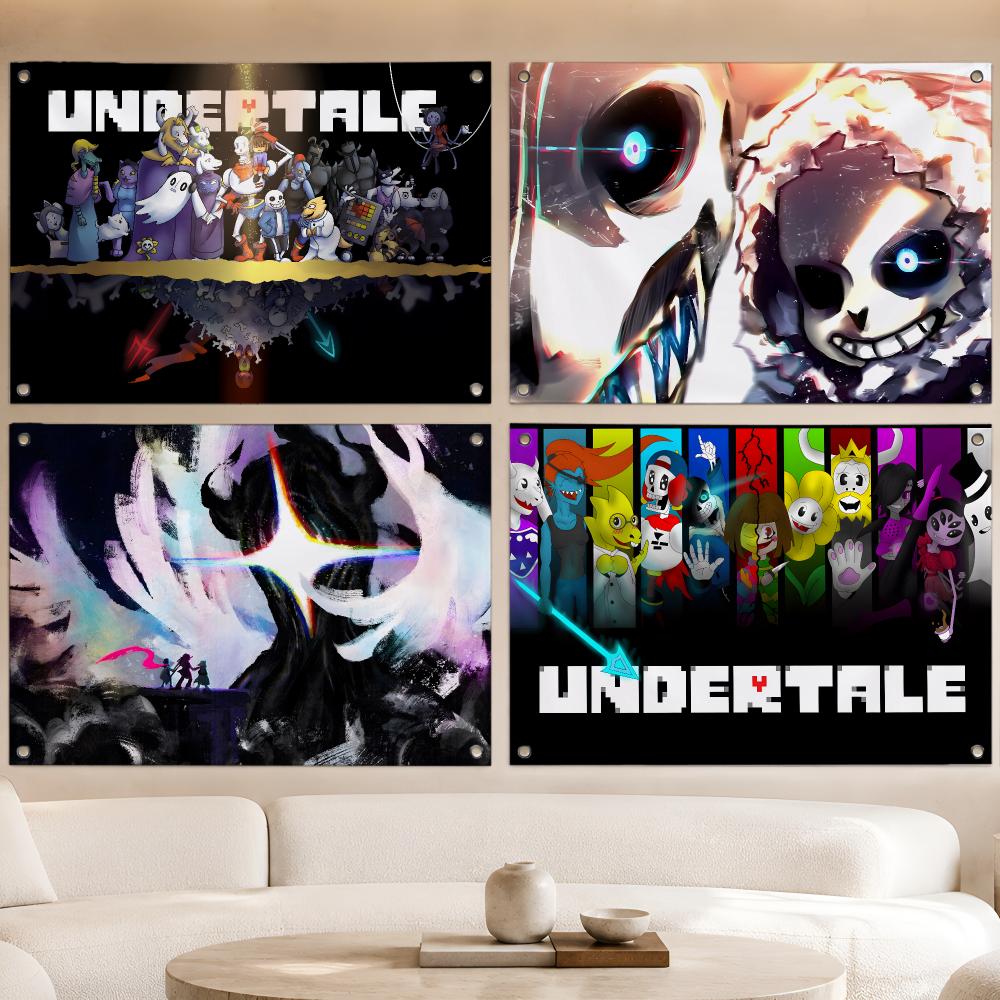 Outdoor Camping Rpg - Oyun İndie RPG Timeless U-Undertale Bayrakları