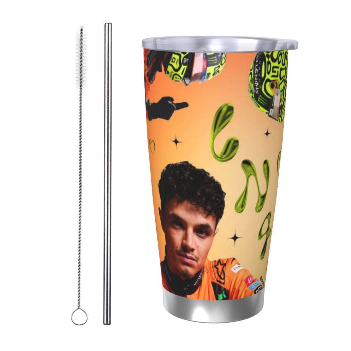 Vacuum Insulated Flask - Lando Norris 20oz Paslanmaz Çelik Yalıtımlı