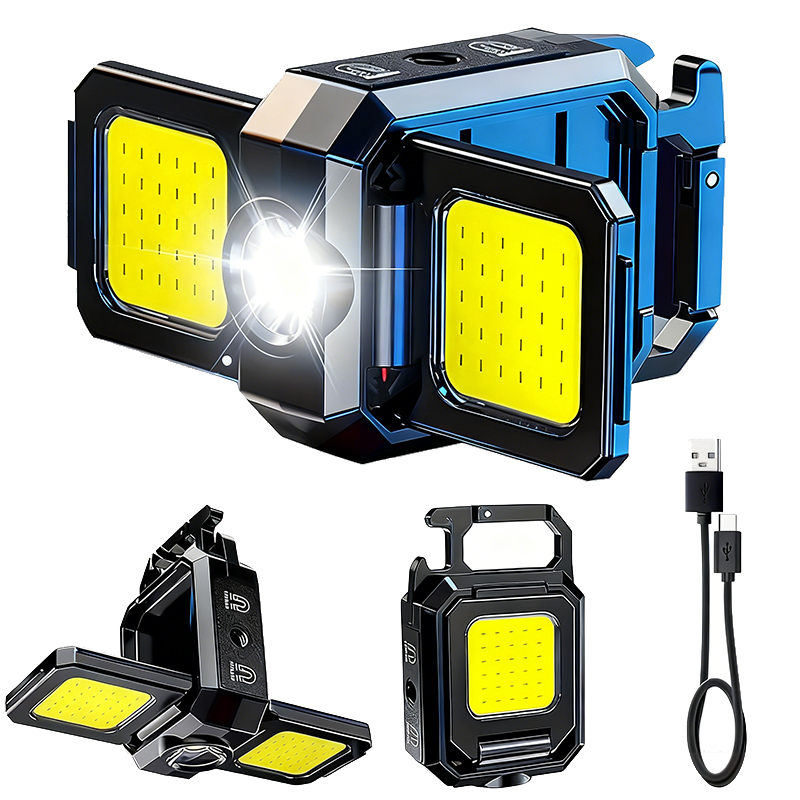 Outdoor Camping Light Portable - Mini El Feneri Anahtarlık Işığı COB