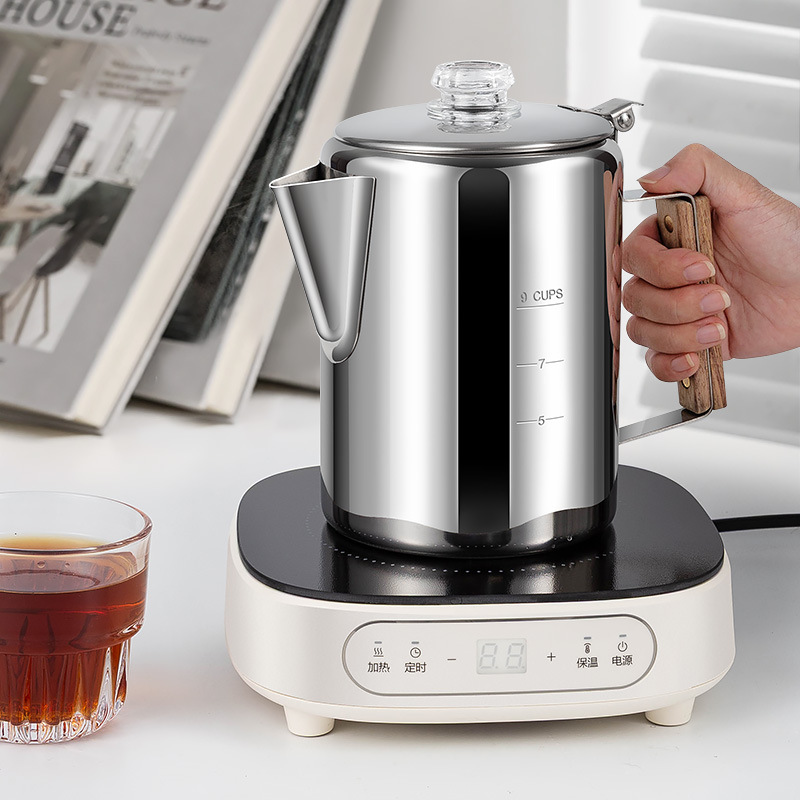 Camp Percolator Coffee - Paslanmaz Çelik Kamp Kahve Demliği Su