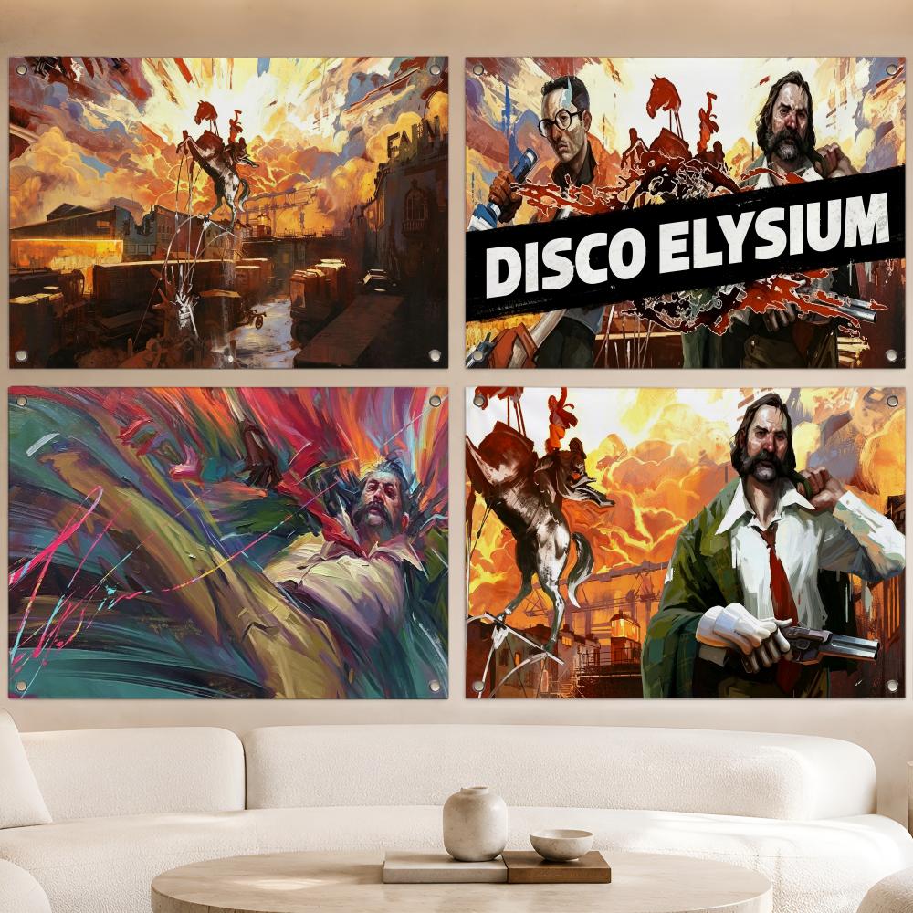Outdoor Camping Rpg - Game Disco Elysium Dedektif RPG Temalı