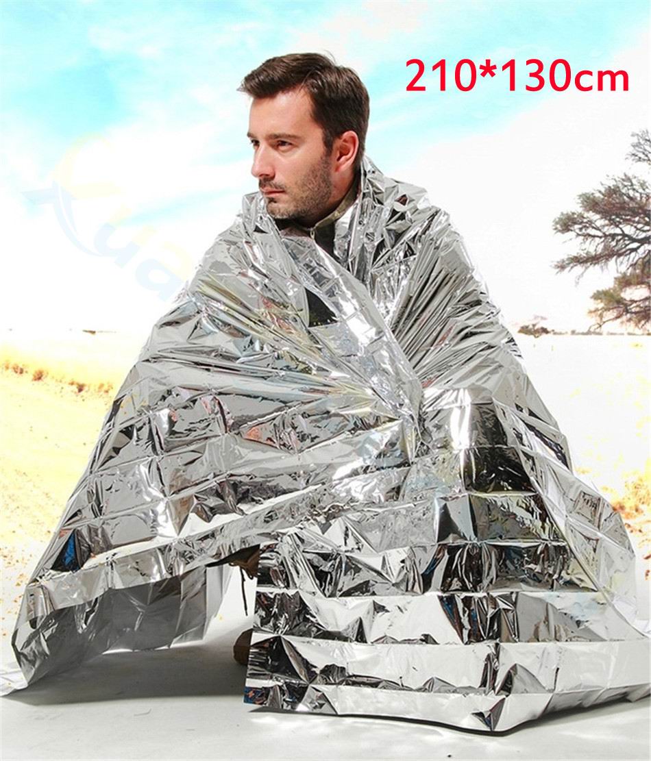 Emergency Mylar Blanket - Acil durum battaniyesi açık hayatta kalma