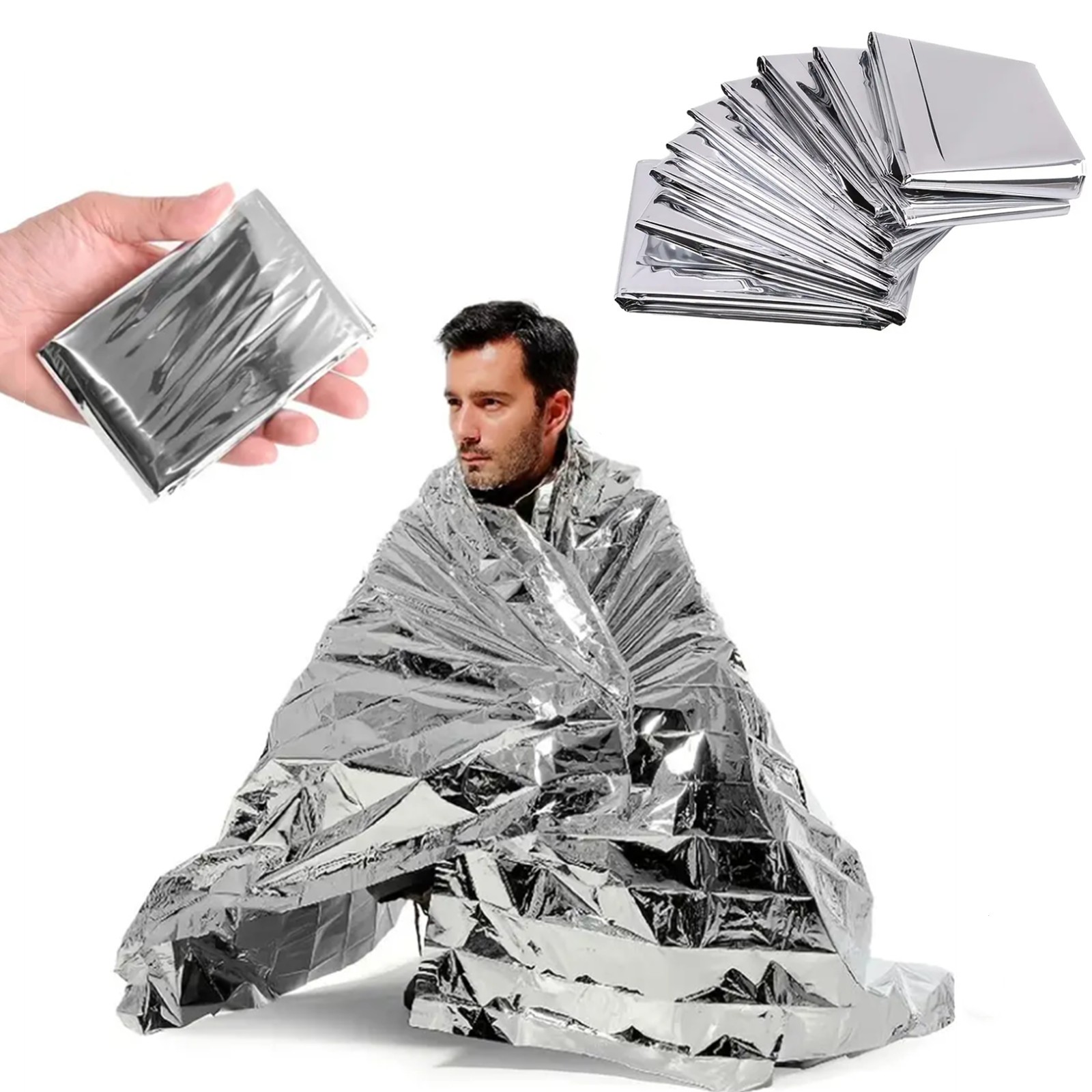 Emergency Mylar Blanket - Acil Mylar Termal Battaniyeler - Su