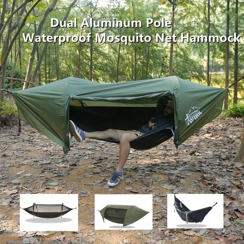 Outdoor Camping Solo - 3'ü 1 Arada Tünel Sineklikli Hamak