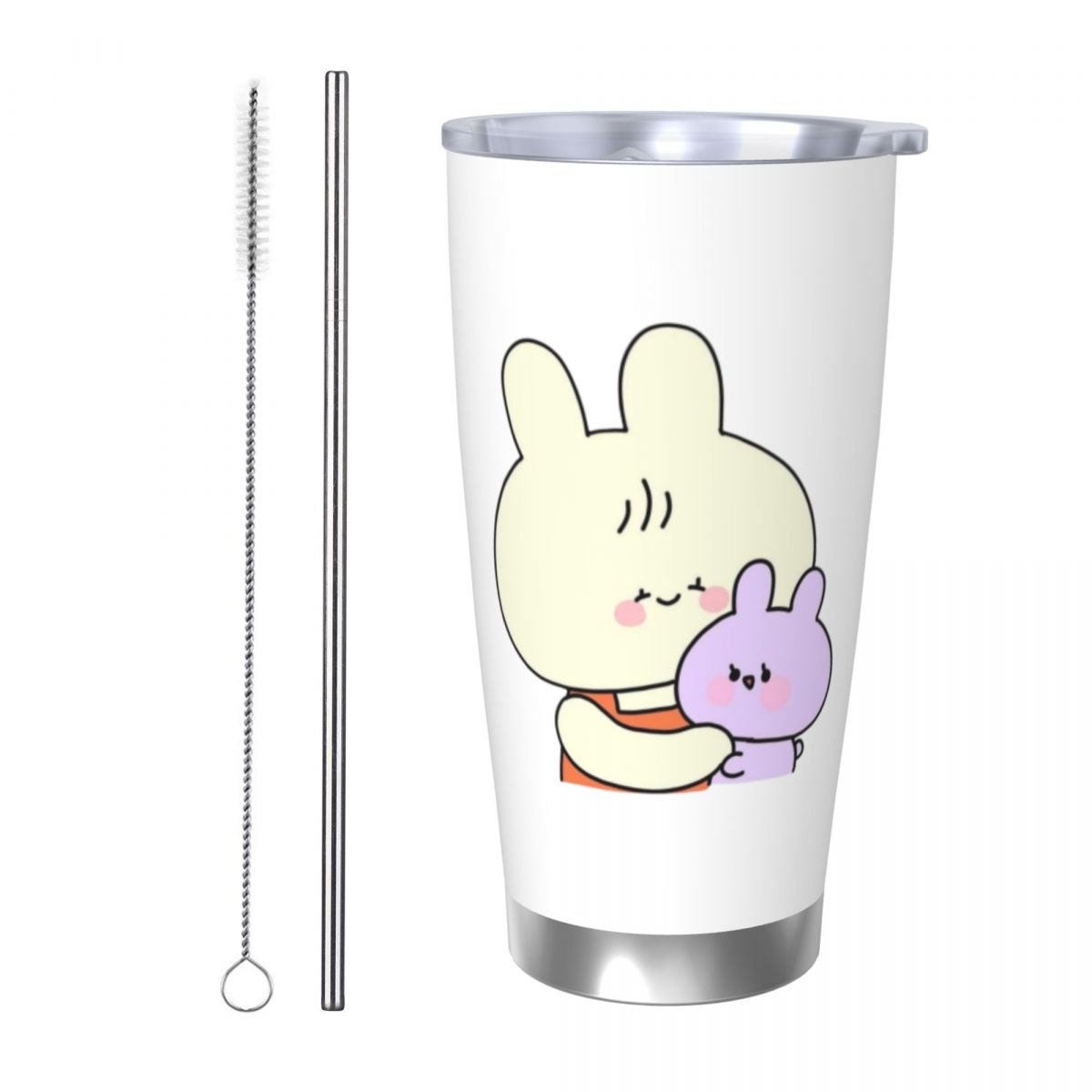 Vacuum Insulated Flask - Asamimichaan Sevimli Asamimi 20oz Paslanmaz Çelik