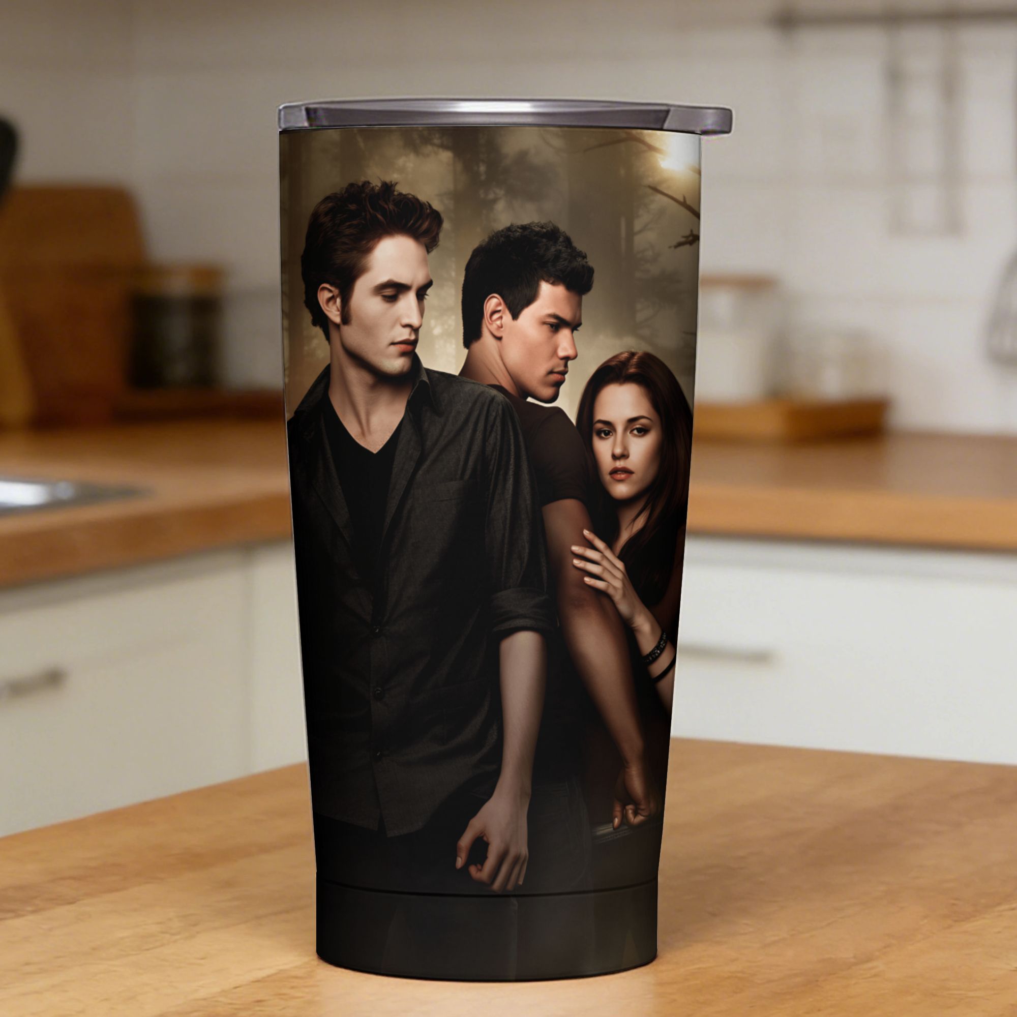 Vacuum Insulated Flask - Edward Cullen Bardak Soğuk ve Sıcak