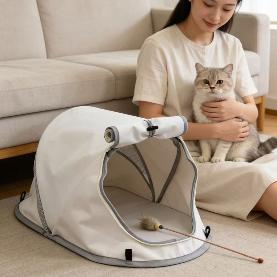 Outdoor Camping Dog Kennel - Katlanabilir Evcil Hayvan Çadırı Taşınabilir Köpek