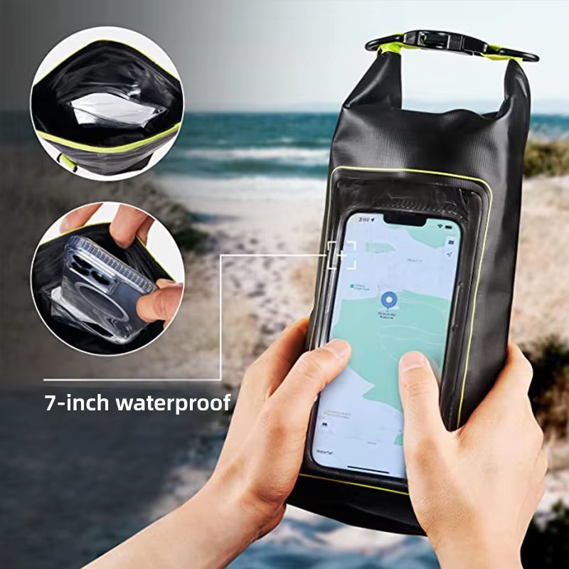 Dry Bag Waterproof - 2L PVC Mobil Su Geçirmez Çanta
