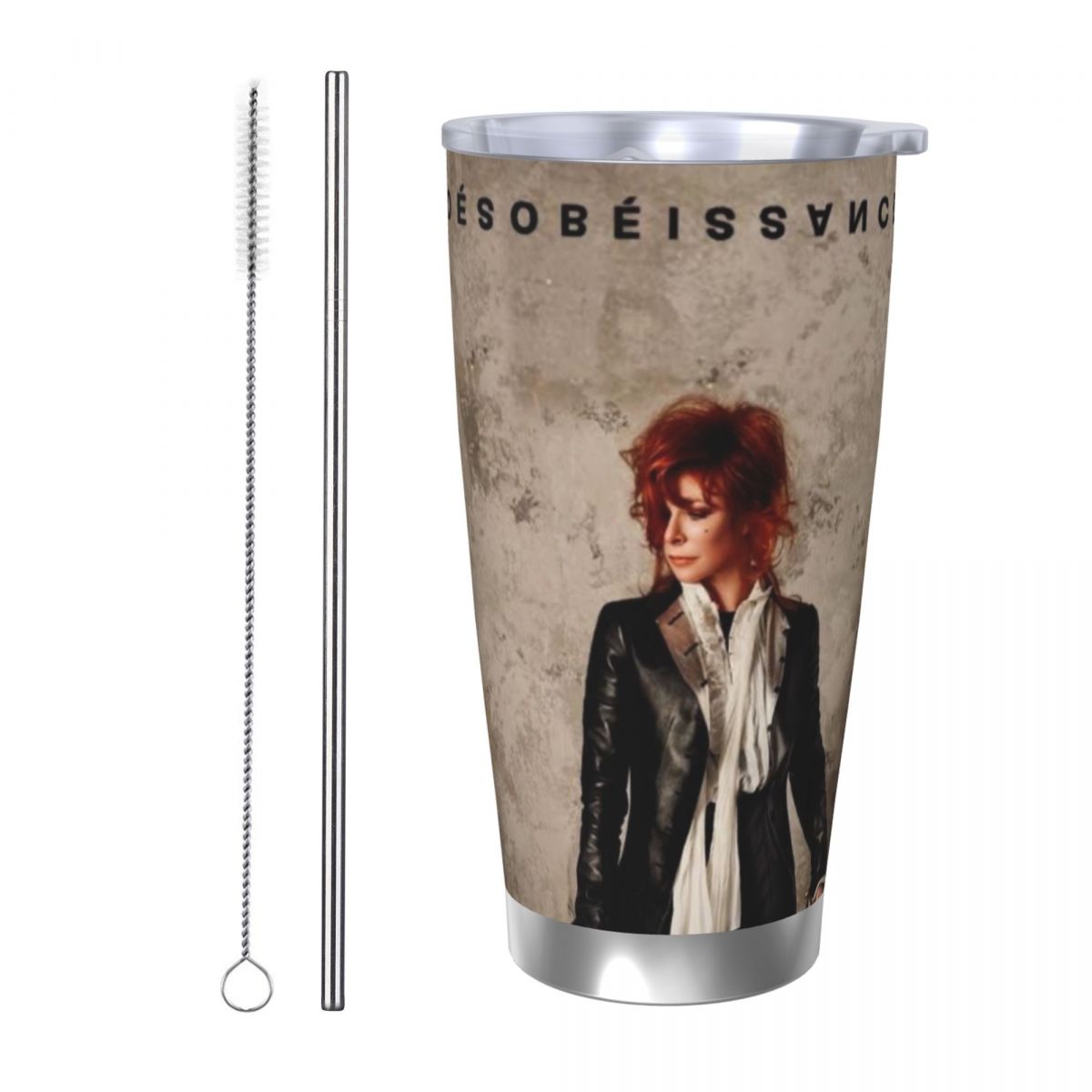 Vacuum Insulated Flask - Mylene Farmer Nevermore 20oz Paslanmaz Çelik