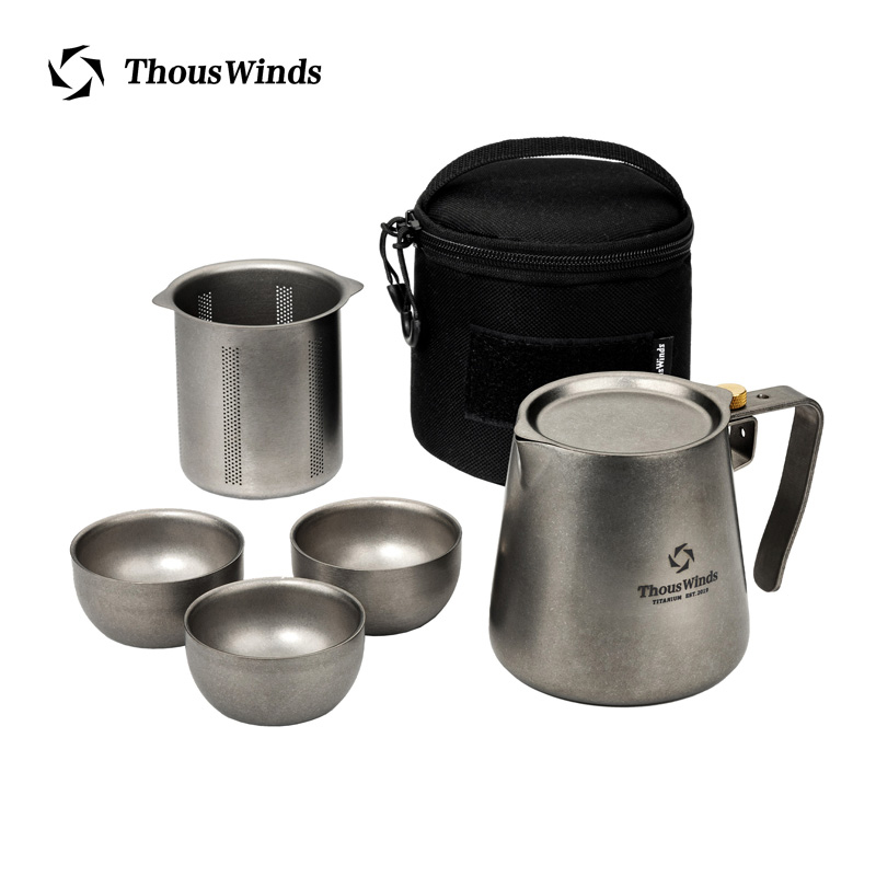 Outdoor Camping Solo - Binlerce Rüzgar Çay Töreni Titanyum Açık