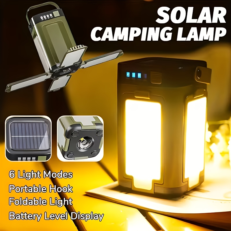 Güneş Enerjili Taşınabilir Kam - Outdoor Camping Light Portable incelemesi ve fiyatı