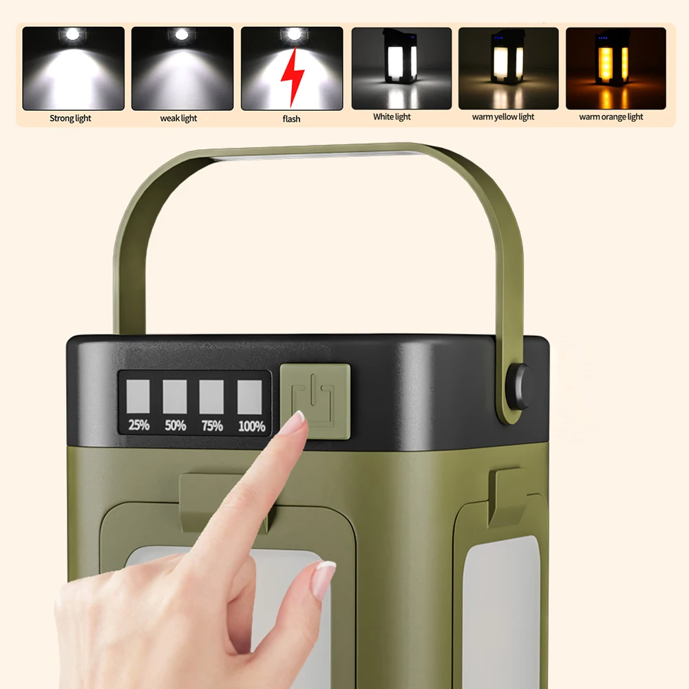 Güneş Enerjili Taşınabilir Kam - Outdoor Camping Light Portable incelemesi ve fiyatı