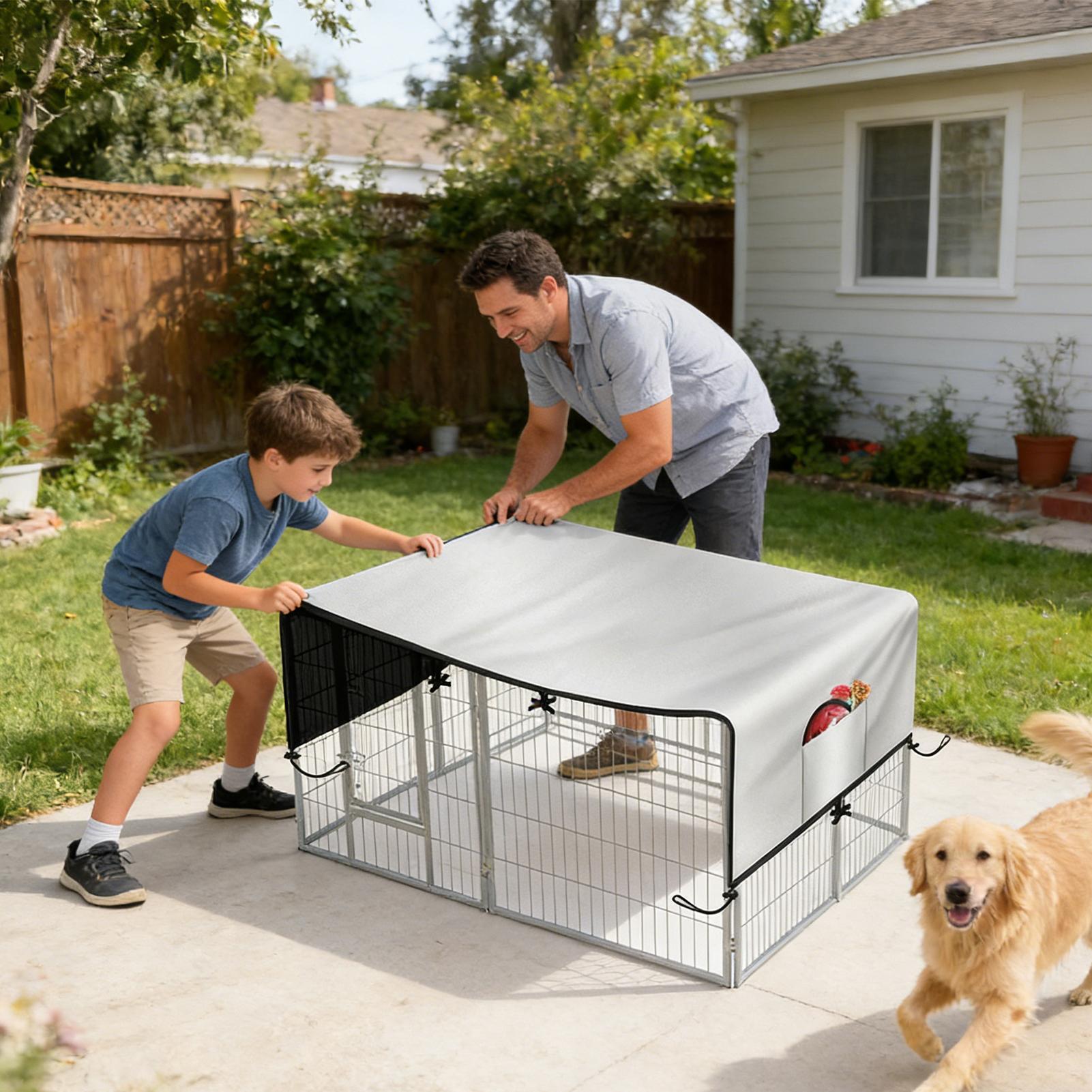 Kutu Örtüsü 210D Oxford Gizlil - Outdoor Camping Dog Kennel incelemesi ve fiyatı