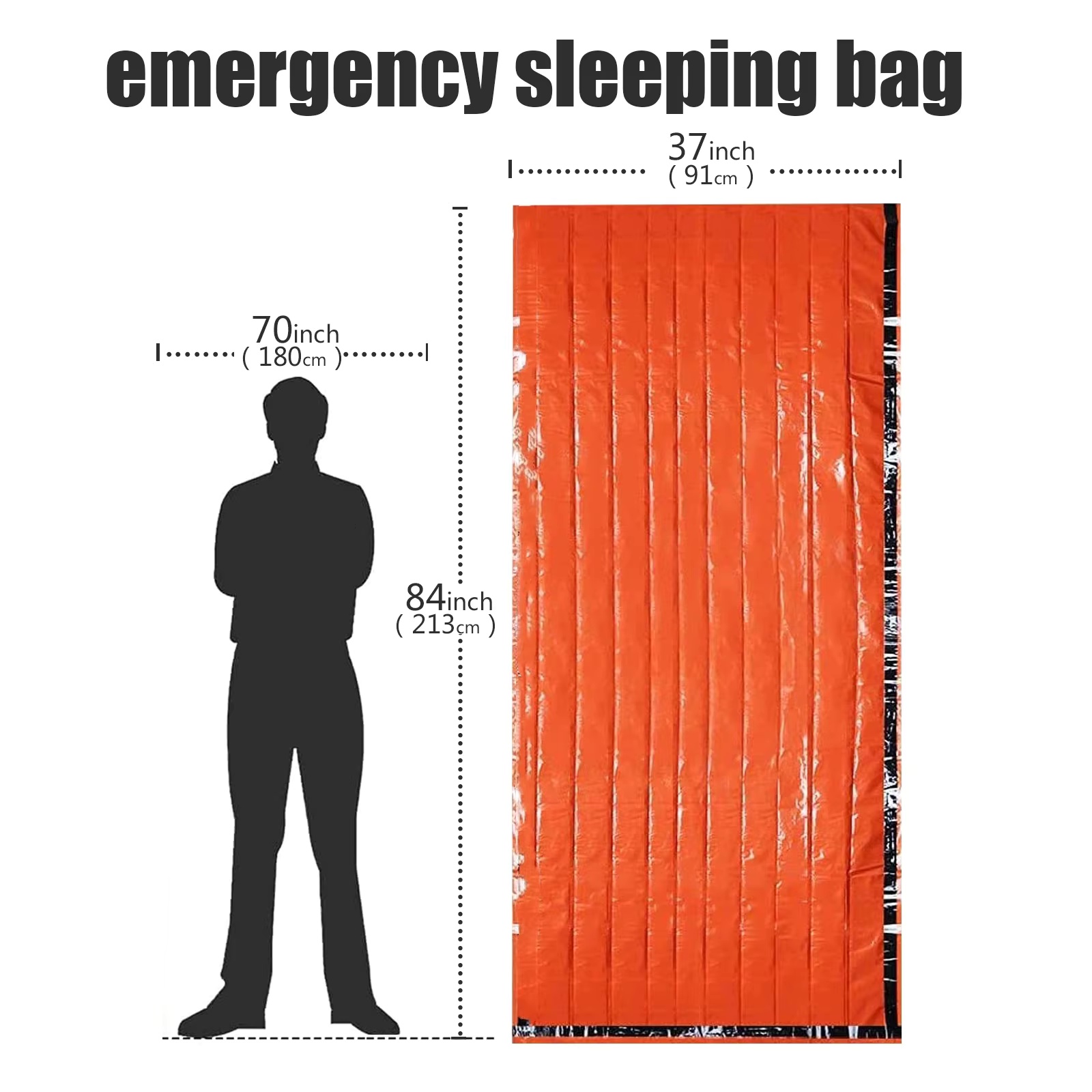 1-5 Paket Acil Uyku Tulumu Ter - Emergency Mylar Blanket incelemesi ve fiyatı