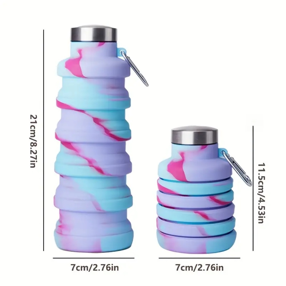 500 ml Katlanabilir Silikon Su - Collapsible Water Bottle incelemesi ve fiyatı