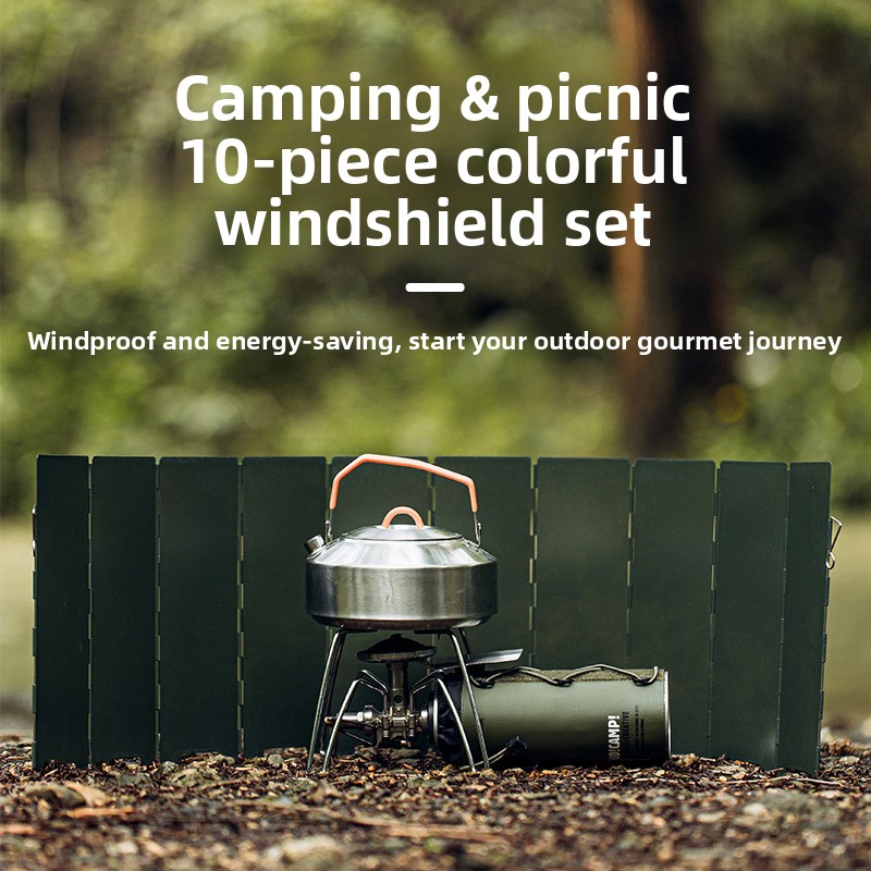 10 Plakalı Açık Hava Kamp Rüzg - Outdoor Gas Stove incelemesi ve fiyatı