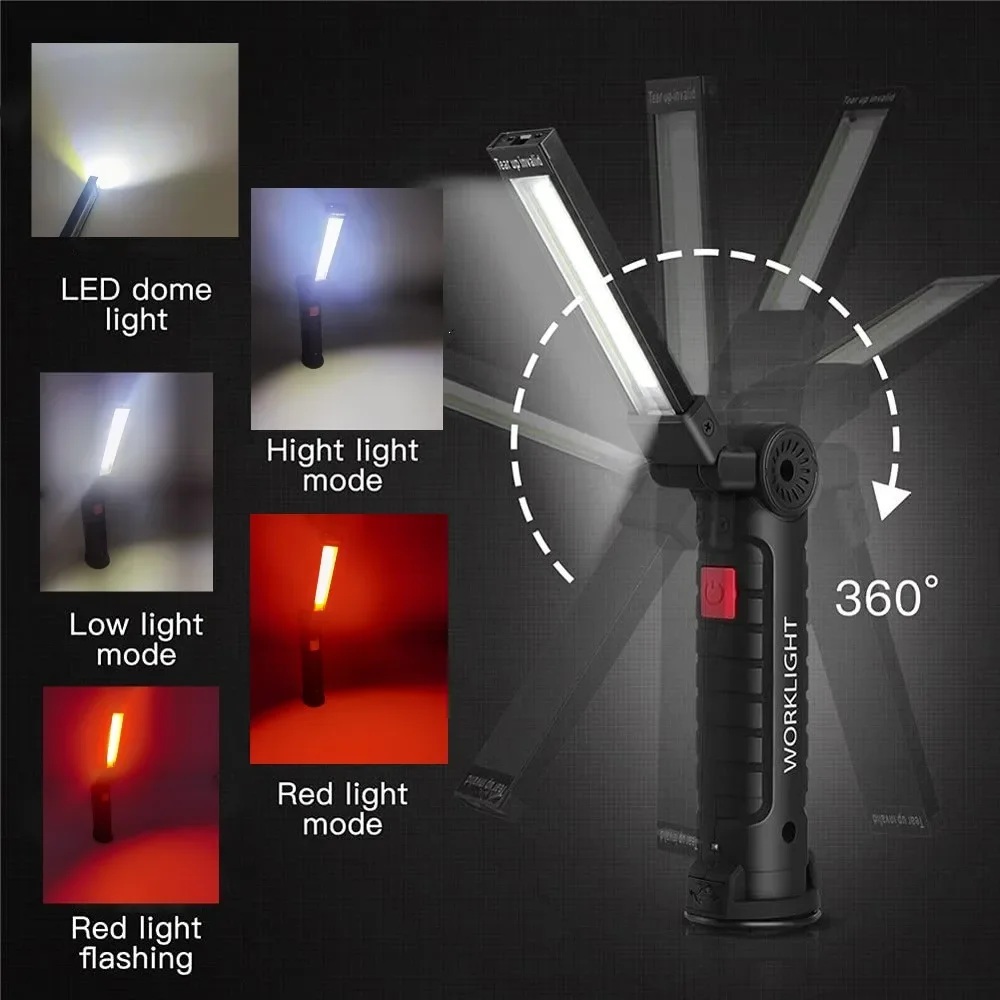 Taşınabilir COB LED El Feneri  - Outdoor Camping Light Portable incelemesi ve fiyatı