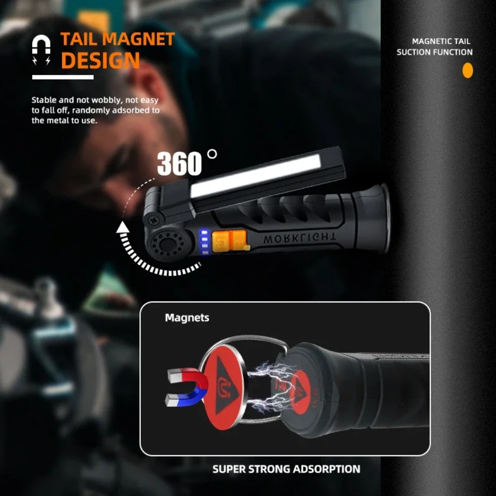 Taşınabilir COB LED El Feneri  - Outdoor Camping Light Portable incelemesi ve fiyatı