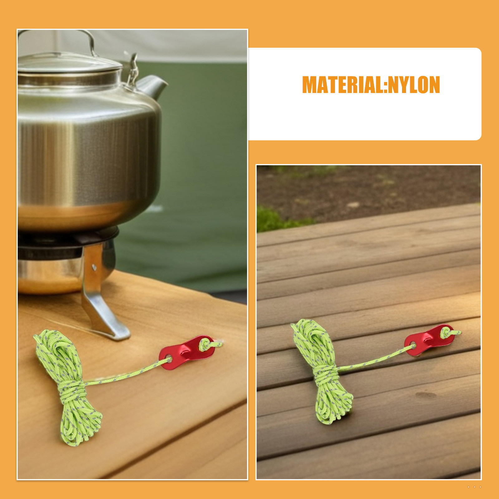 Çadır Sabitleme Halatları, 8 A - Outdoor Camping Guy incelemesi ve fiyatı