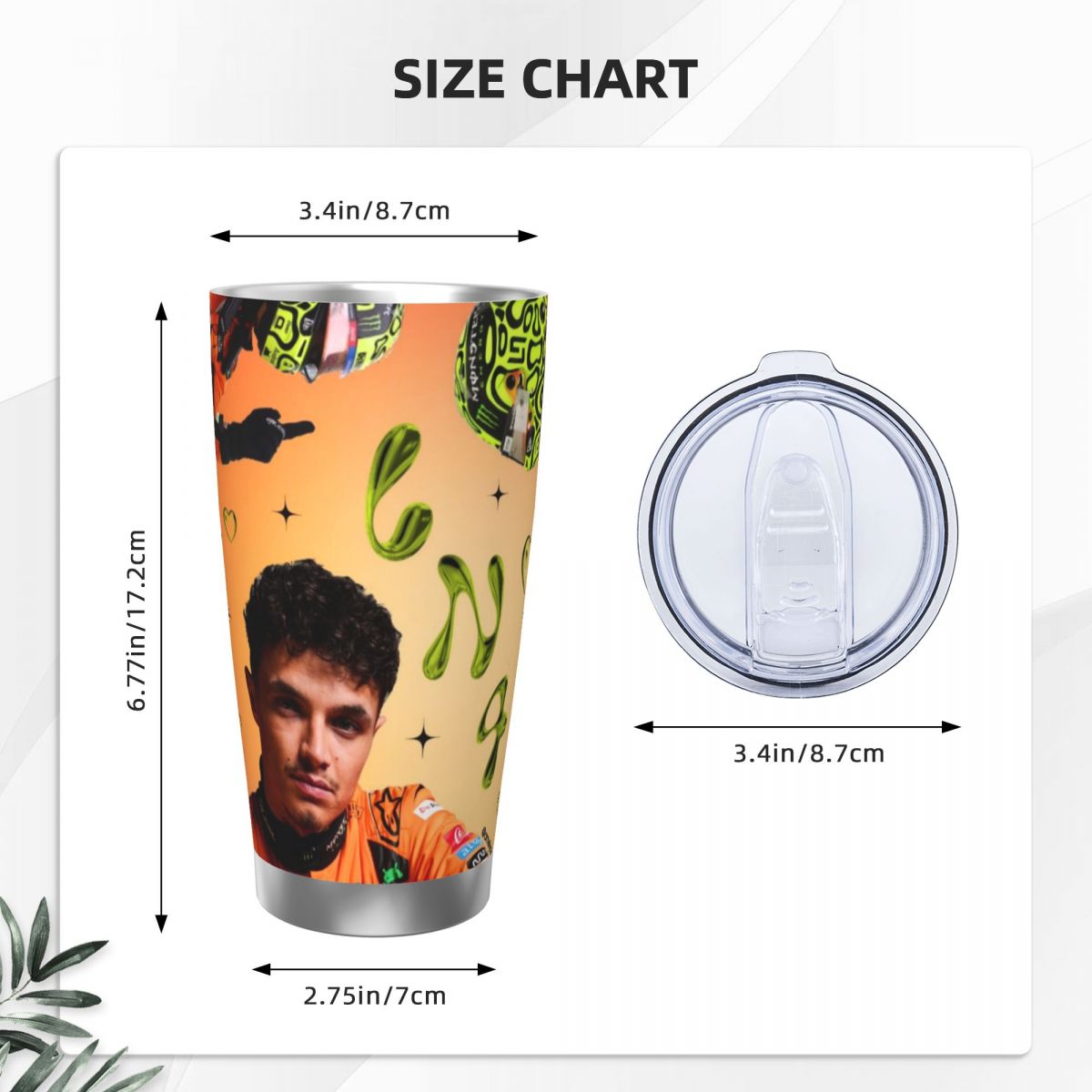 Lando Norris 20oz Paslanmaz Çe - Vacuum Insulated Flask incelemesi ve fiyatı