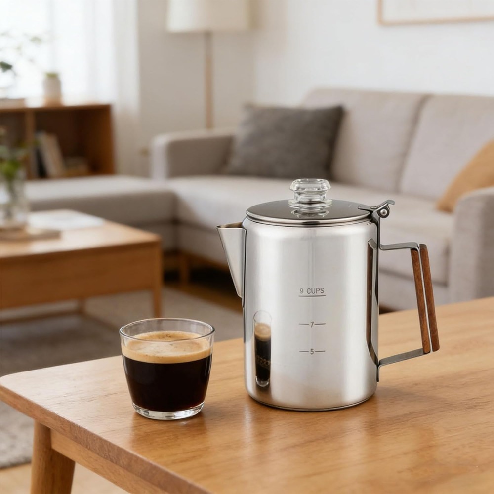 9 Fincan Kapasiteli Kamp Perko - Camp Percolator Coffee incelemesi ve fiyatı