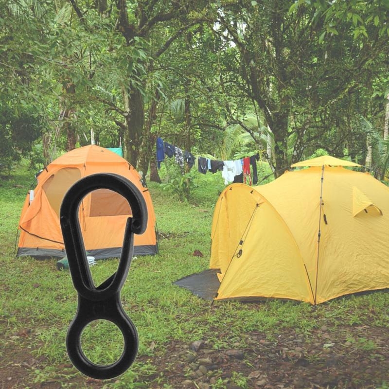 Q39E 10 adet/takım Klip Kanca  - Outdoor Camping Tarp incelemesi ve fiyatı