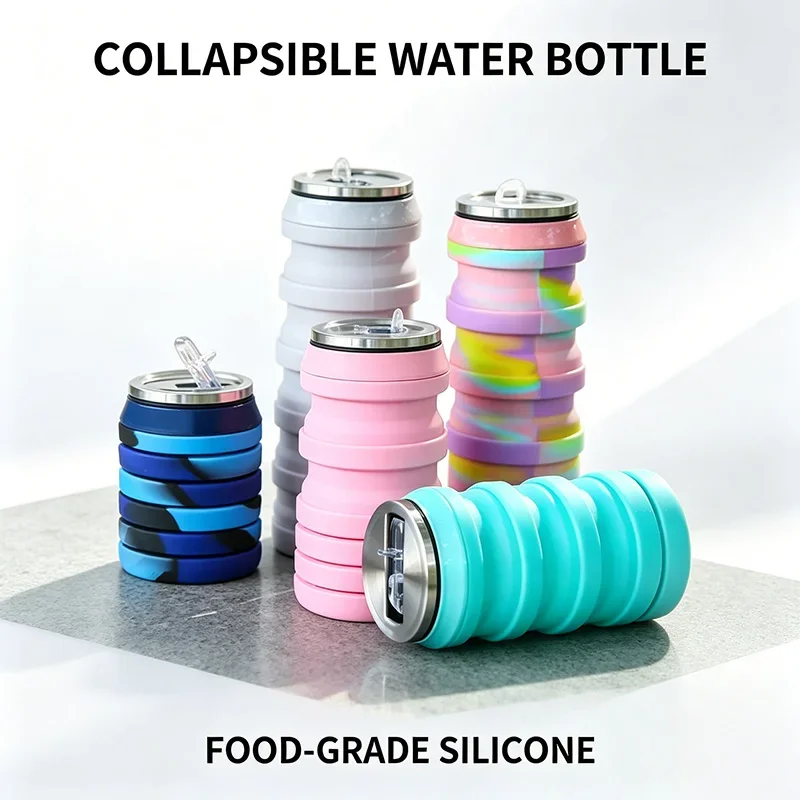 480ML Geri Çekilebilir Silikon - Collapsible Water Bottle incelemesi ve fiyatı