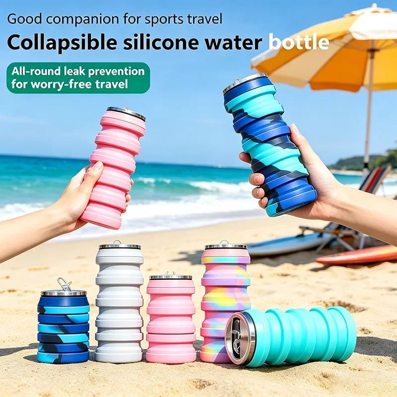 480ML Geri Çekilebilir Silikon - Collapsible Water Bottle incelemesi ve fiyatı