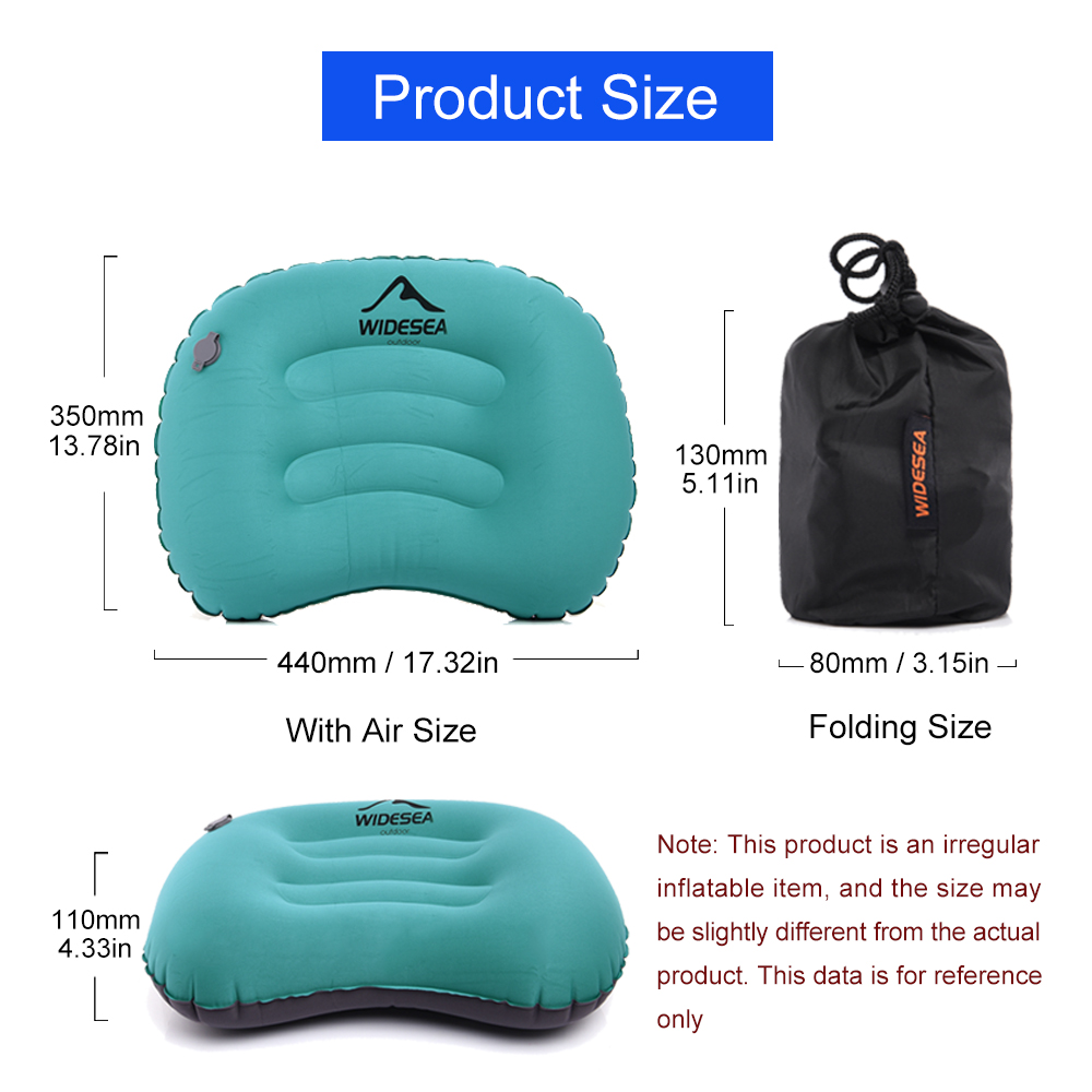 Widesea Taşınabilir Şişme Yast - Camp Pillow Compressible incelemesi ve fiyatı