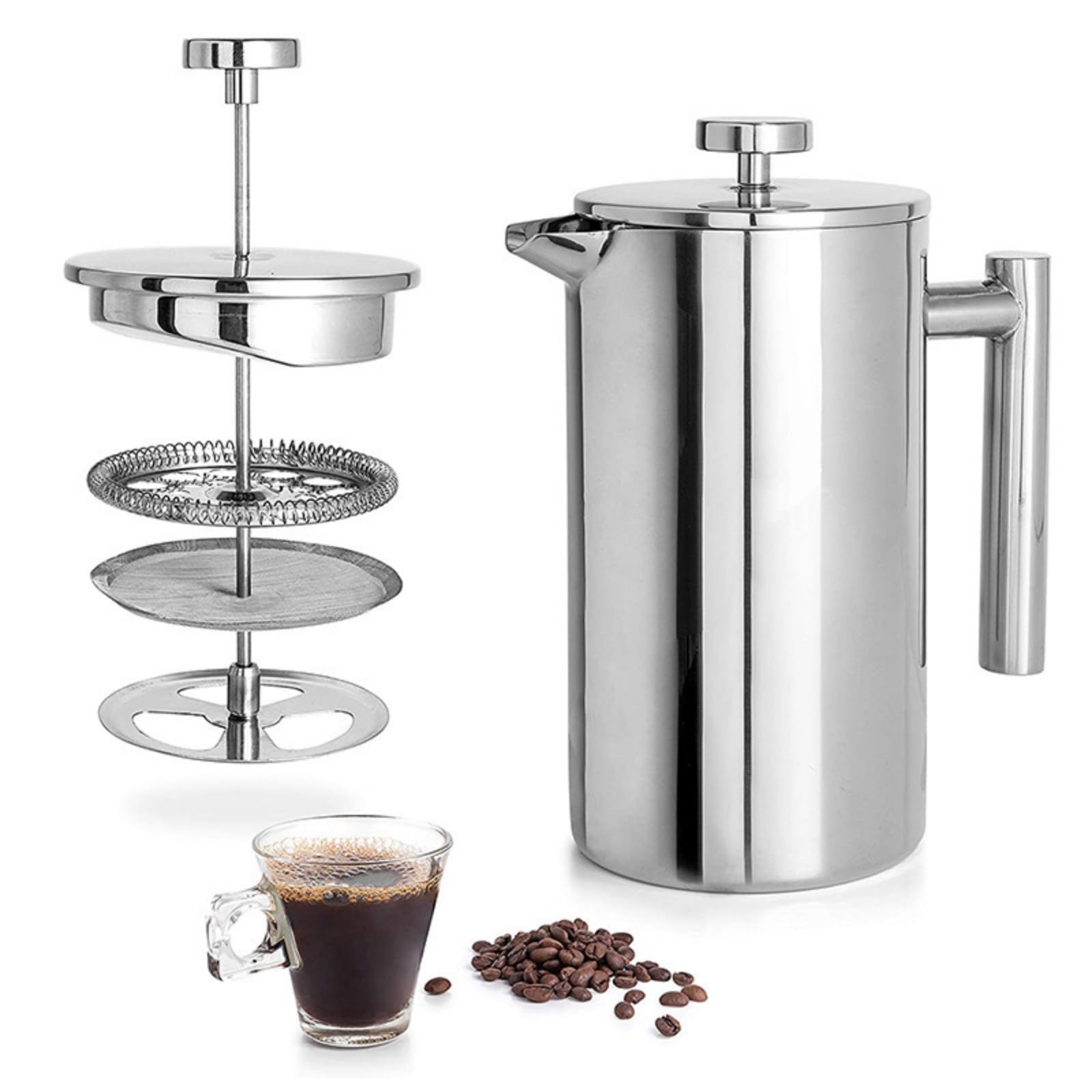 Taşınabilir Fransız Presi Pasl - Camp Percolator Coffee incelemesi ve fiyatı
