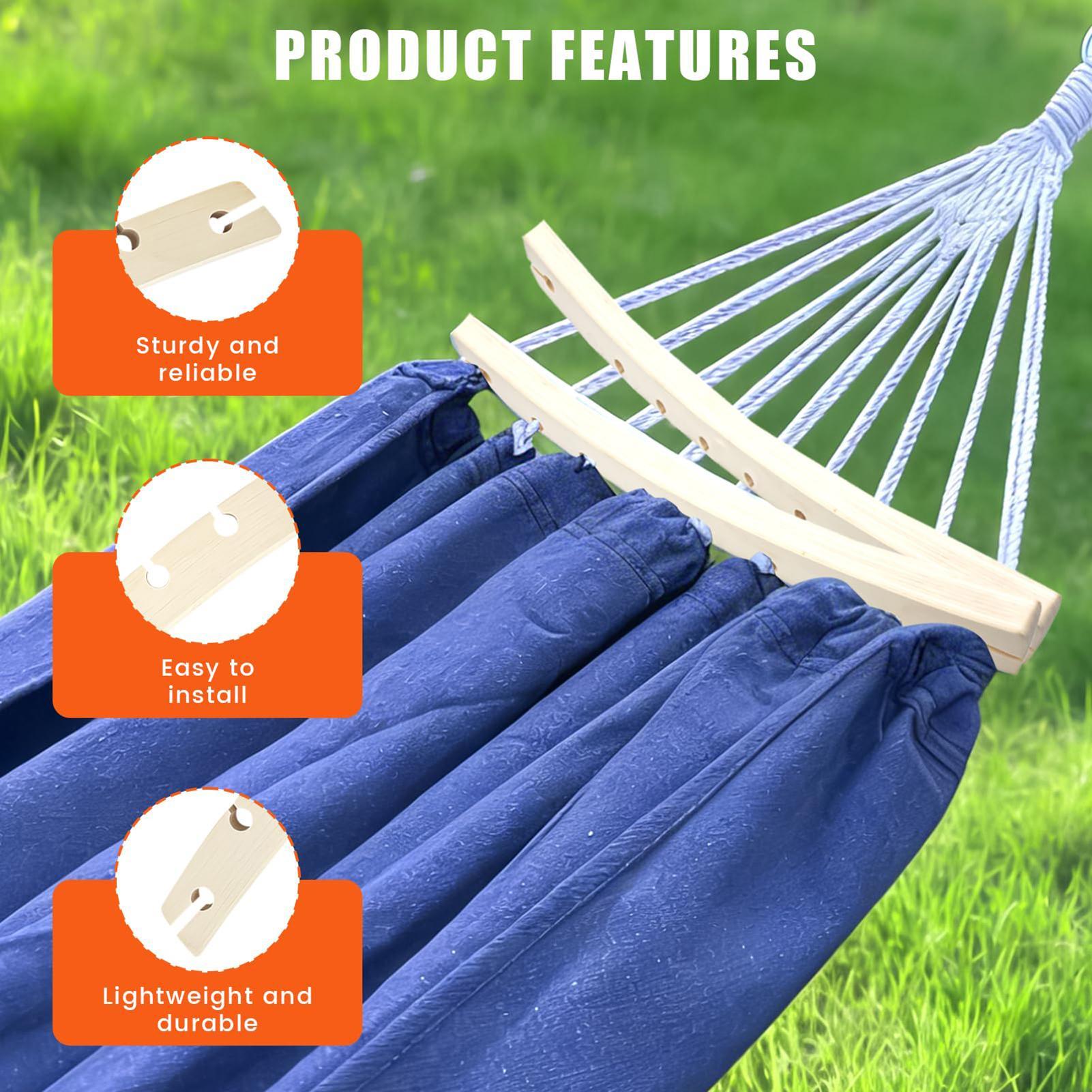 2 adet 10 delikli ahşap hamak  - Outdoor Camping Hammock incelemesi ve fiyatı