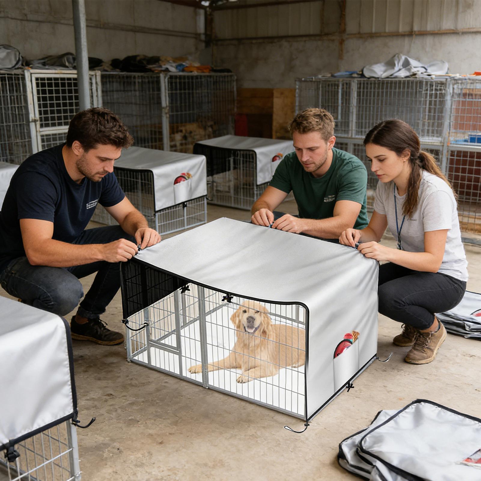 Köpek Kafesi Örtüsü 210D Oxfor - Outdoor Camping Dog Kennel incelemesi ve fiyatı