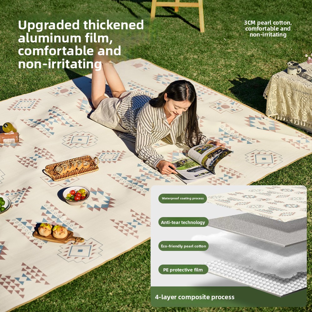 Kalın Su Geçirmez Piknik Matı  - Outdoor Camping Mats Large incelemesi ve fiyatı