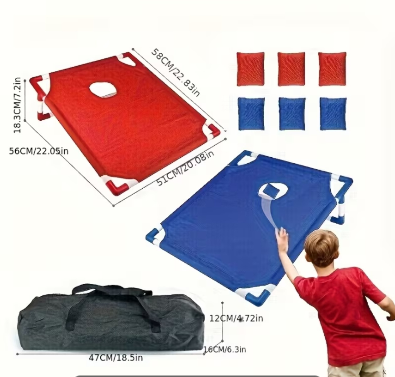 Corn Hole Oyun Seti 2 Oyun Tah - Outdoor Camping Games For Adults incelemesi ve fiyatı