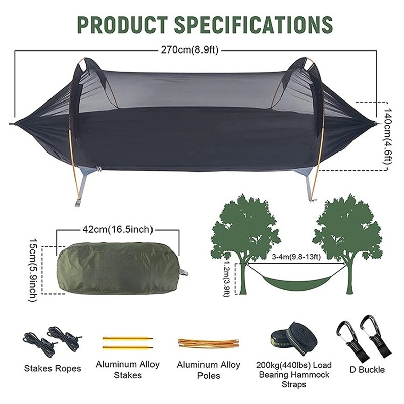 3'ü 1 Arada Tünel Sineklikli H - Outdoor Camping Solo incelemesi ve fiyatı