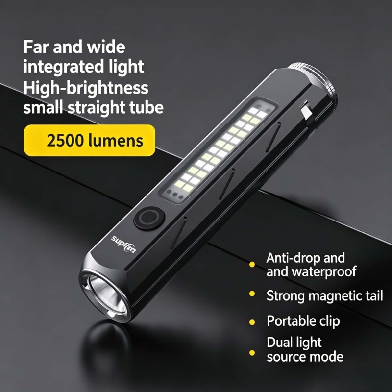 LED Güçlü Işık El Feneri Tip-C - Outdoor Camping Light Portable incelemesi ve fiyatı