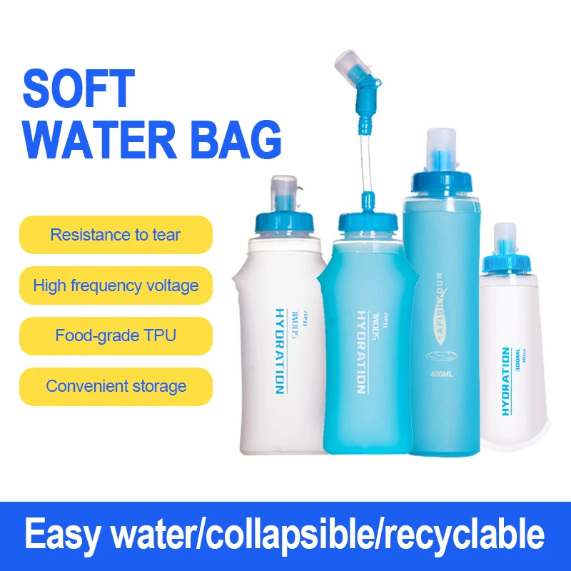 Su şişesi 300/400/500ml TPU ka - Collapsible Water Bottle incelemesi ve fiyatı