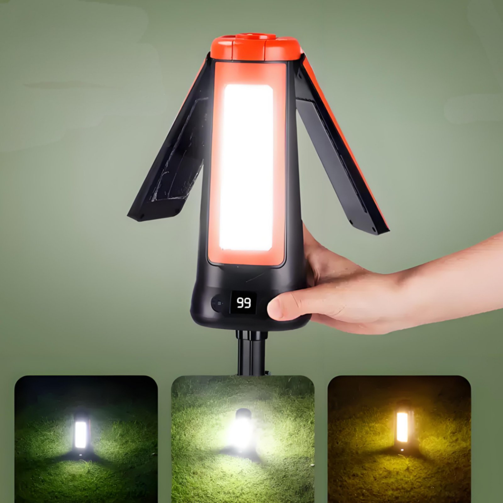 Teleskopik Çadır Lambası Ayarl - Outdoor Camping Light Portable incelemesi ve fiyatı