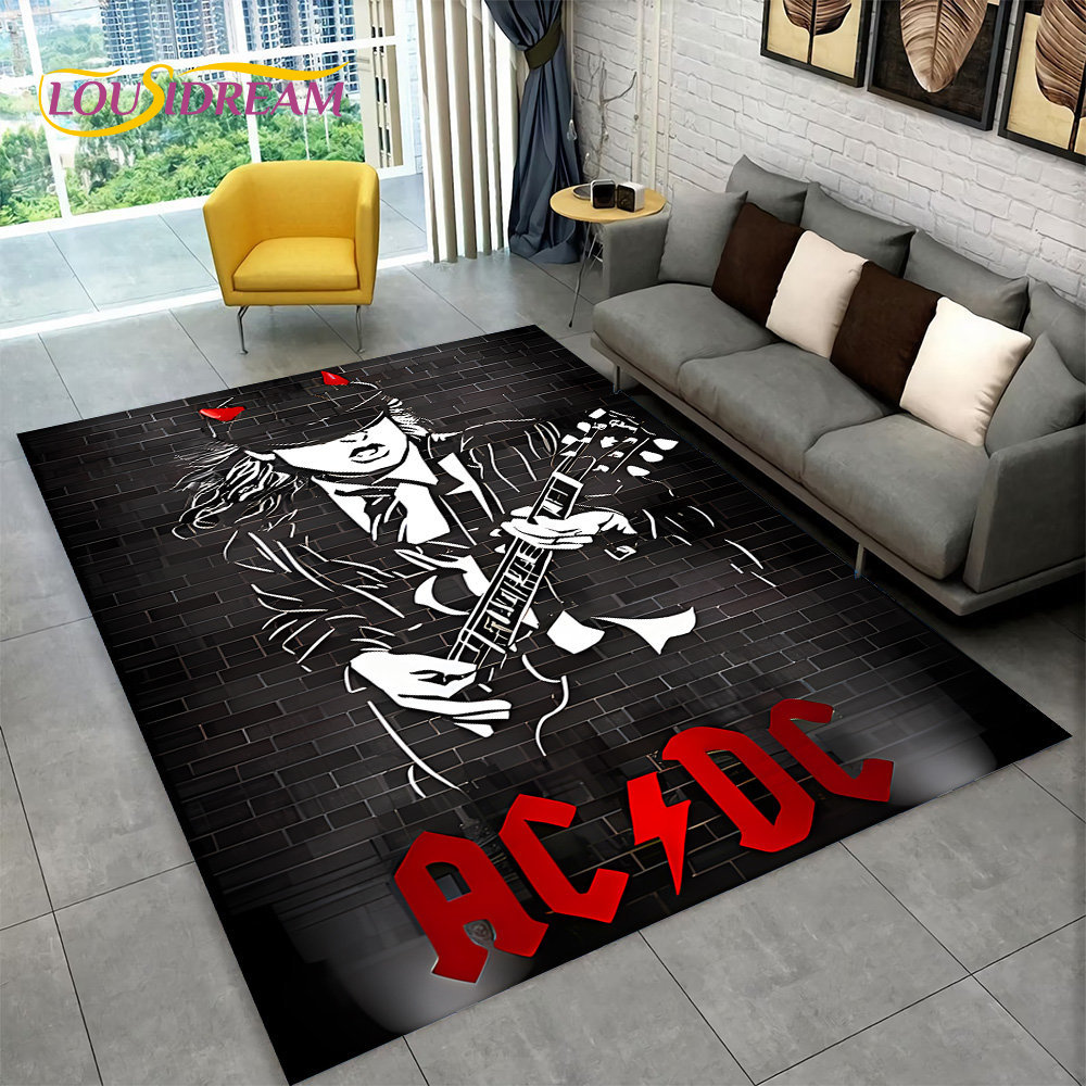 AC/DC Rock Band Alan Halısı Bü - Outdoor Camping Mats Large incelemesi ve fiyatı