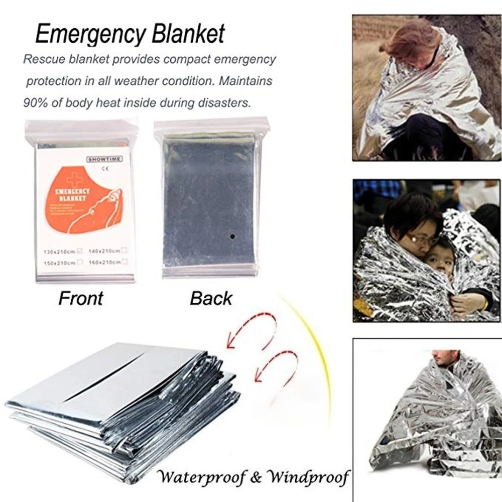 1/4 adet acil durum Mylar term - Emergency Mylar Blanket incelemesi ve fiyatı