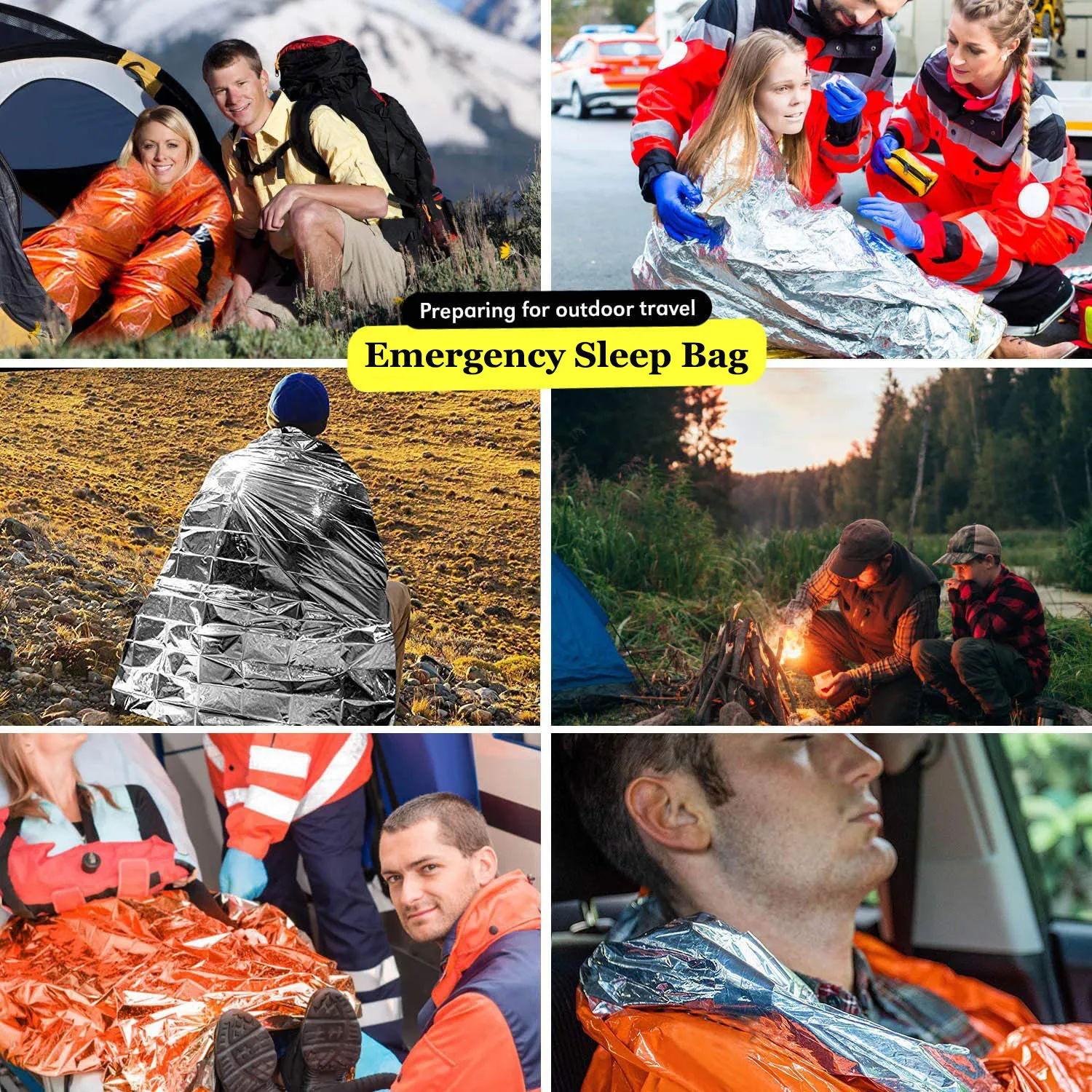 Taşınabilir, Su Geçirmez, Acil - Emergency Mylar Blanket incelemesi ve fiyatı